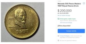 Descubre El Valor Actual De La Moneda De 500 Pesos Mexicanos De 1987