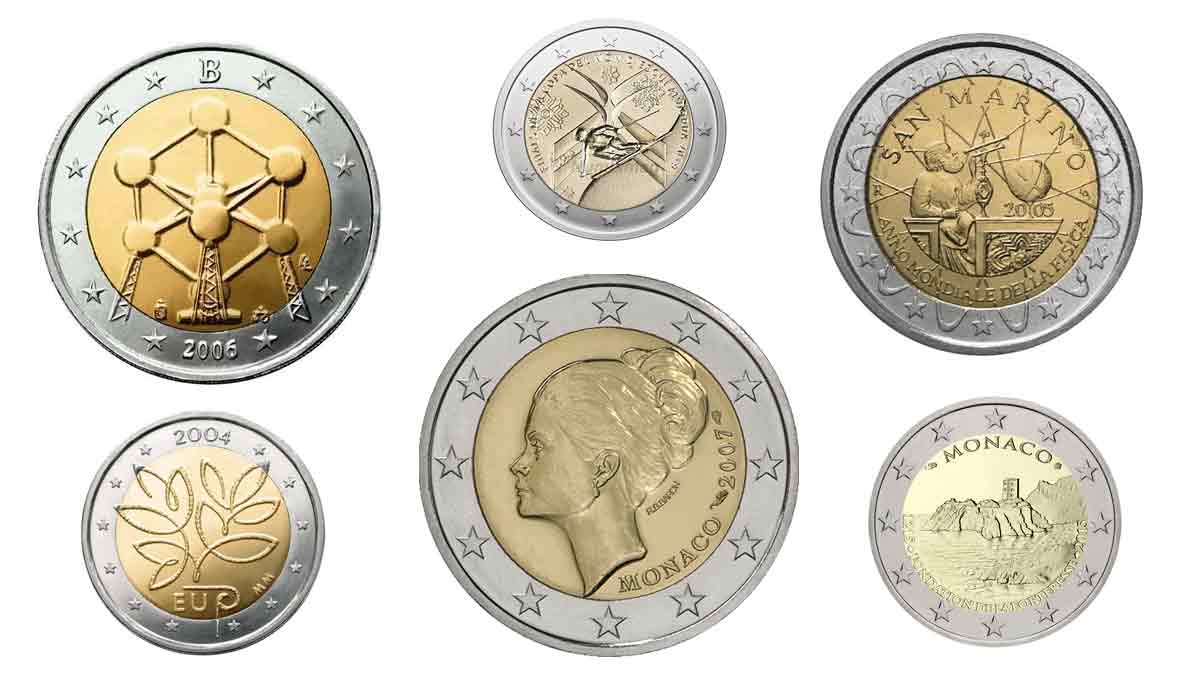 Descubre las monedas de 2 euros más valiosas en España