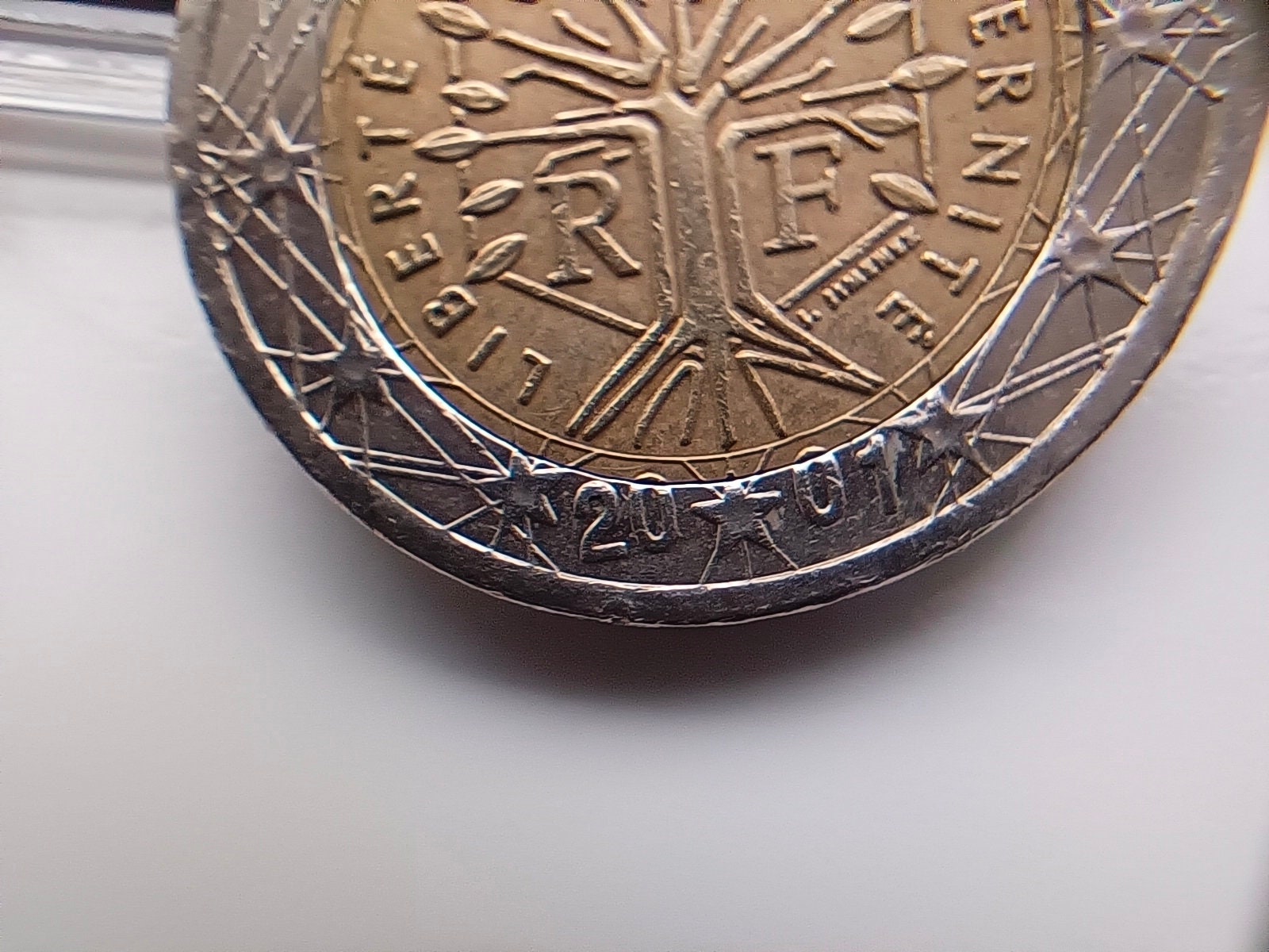 2 Euro Münze Liberte Egalite Fraternite 2002 Moneda conmemorativa de 2 euros Liberte Egalite Fraternite 2002